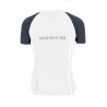 T-shirt femme Karpos Lavaredo Evo W Jersey blanc brillant / bleu ombré